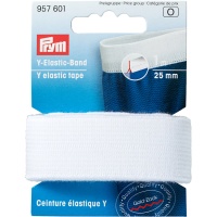 Fita elástica em Y de 2,5 cm - Prym - 1 m