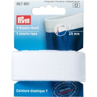 2,5 cm Fita Elástica Y-Strip - Prym - 1 m