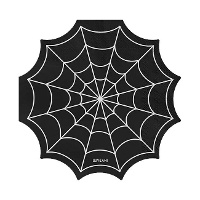 Guardanapos de teia de aranha 16,5 x 16,5 cm - 20 unidades