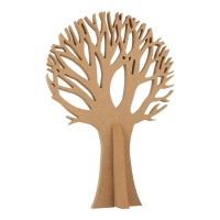 Árvore Silhouette MDF 3D 30 cm