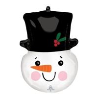 Cabeça de globo do boneco de neve 43 x 58 cm - Anagrama