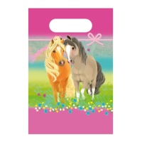 Sacos de papel Pretty Pony - 8 pcs.