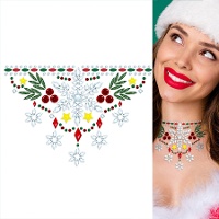 Joia adesiva para o pescoço de Natal