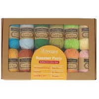 Pack de 12 novelos SoftFun Summer Party de 20 gr - Scheepjes