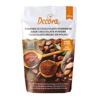 Chocolate preto em pó 250 g - Decora