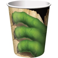 Copos com Garras de Dinossauro de 266 ml - 8 unidades