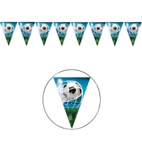 Bandeira azul da baliza de futebol - 2,3 m