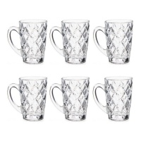 Caneca de café diamante de 170 ml - 6 unidades