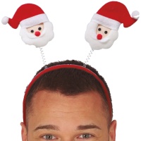 Bandolete com cabeças do Pai Natal
