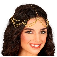 Fita metálica dourada