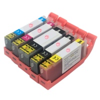 Conjunto de tinteiros comestíveis PGI-580/581 - Pastkolor - 5 unid.