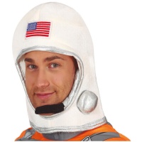 Capacete de astronauta em tecido