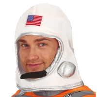 Capacete de astronauta em tecido