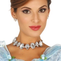 Colar com strass