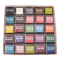 Bloco de tintas pequeno 3 x 3 cm - Artemio - 25 unidades