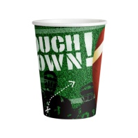 Copos de Rugby Touch Down 250ml - 8 unid.