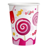 Copos Sweet Candy 250 ml - 8 unidades