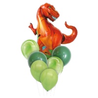 Bouquet Dinossauro - Eurofiestas - 7 unidades