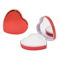 Bálsamo labial em forma de coração - 1 unid.
