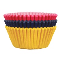 Cápsulas de cupcake de cor primária - PME - 60 pcs.