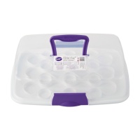Porta-bolos retangular com base reversível de 32,5 cm - Wilton