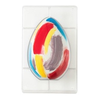 Molde de ovo de chocolate com base 250 gr - Decora - 1 cavidade