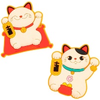 Íman de gato da sorte - 1 unidade