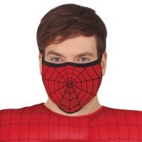 Máscara Higiénica Reutilizável Homem-Aranha para Adultos