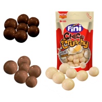 Bolas de milho com sabor a chocolate - Fini - 115 g