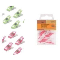 Clipes de pano 2,7 cm - Mediac - 12 pcs.