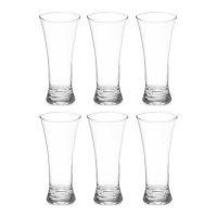 Copo cónico transparente de 320 ml - 6 unidades