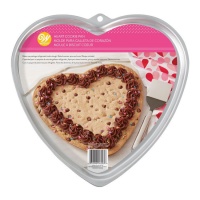 Forma para biscoitos em forma de coração 28,75 x 26,25 x 1,9 cm - Wilton