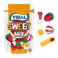 Saco de gomas com acabamento brilhante - Sweet Mix Vidal - 180 gr