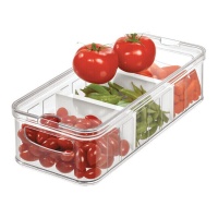 Organizador com divisórias de 37,6 x 16,2 x 9,5 cm