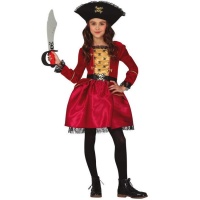 Fato de rainha pirata para rapariga