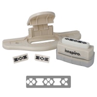 Conjunto de perfurador de bordas contínuas intercambiáveis e cartucho de flor - Innspiro