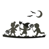 Molde Lisa Jones Halloween Silhouette - Sizzix - 6 peças