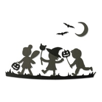 Molde Lisa Jones Halloween Silhouette - Sizzix - 6 unid.