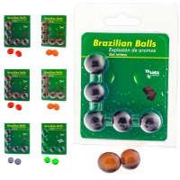Bolas de gel íntimo perfumado brasileiro - Taloka - 5 bolas
