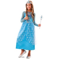 Fato de princesa do gelo para rapariga