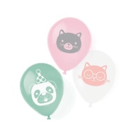 Balão de látex animais de estimação 23cm - Amscan