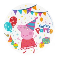 Pratos de festa Peppa Pig 23 cm - 8 unidades