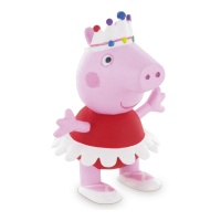 Peppa Pig ballerina cake topper 6 cm - 1 peça