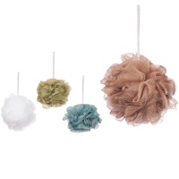 Esponja de banho Pompom em cores quentes - 1 unid.