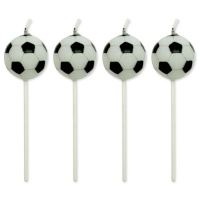 Velas de futebol - PME - 4 pcs.