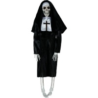 Pendente de freira esqueleto do terror de 40 cm