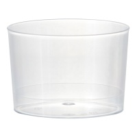 Copos de plástico pequenos de 210 ml - 20 unid.