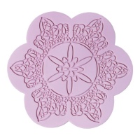 Molde de flores de silicone 13,2 cm - Artis decor