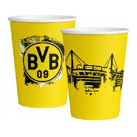 Copos do BVB Dortmund de 500 ml - 6 unidades