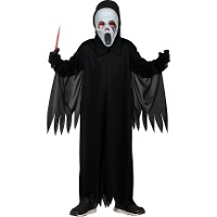 Fantasia de Fantasma Assassino Mortal para Criança